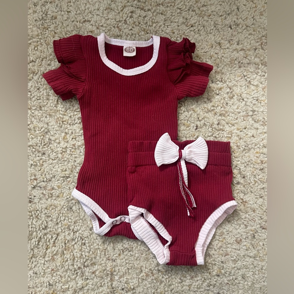 Newborn Christmas Holiday Outfit